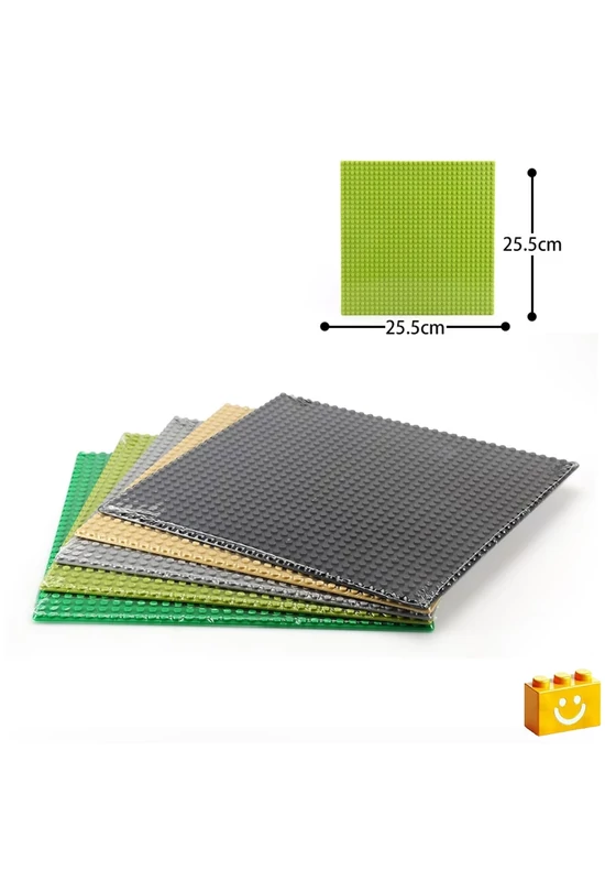 WANGE® 8806 | építőjáték alaplap - 100% kompatibilis minden más kedvelt márkával | 32x32 bütyök - Több színben - limezöld
