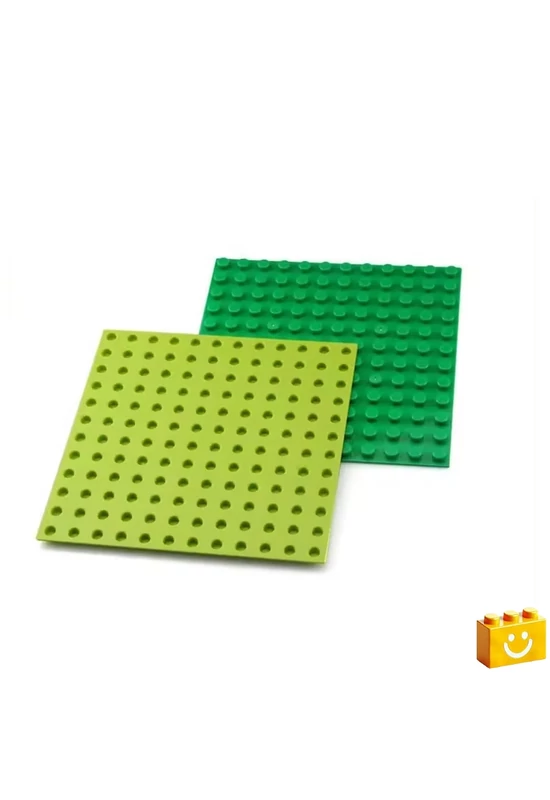 WANGE® 900 | építőjáték alaplap nagy méretű kockákhoz - 100% kompatibilis minden más kedvelt márka nagy méretű kockáival | 12x12 bütyök - Több színben - kék
