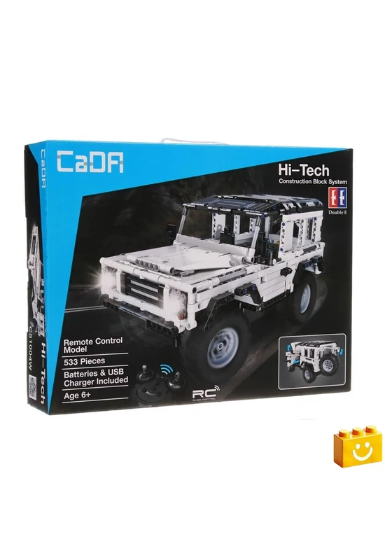 CaDA® C51004W - Távirányítós Off-road terepjáró - 100% technic-kompatibilis építőjáték
