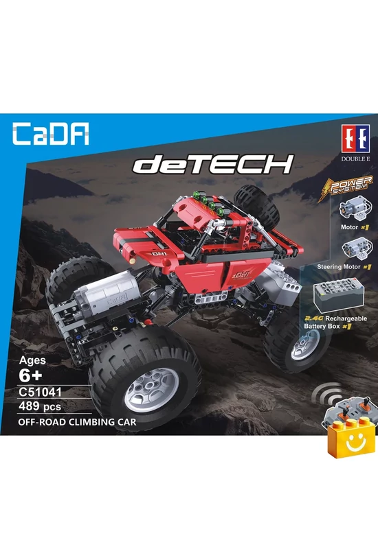 CaDA® C51041W - Off-road terepjáró - 100% technic-kompatibilis építőjáték