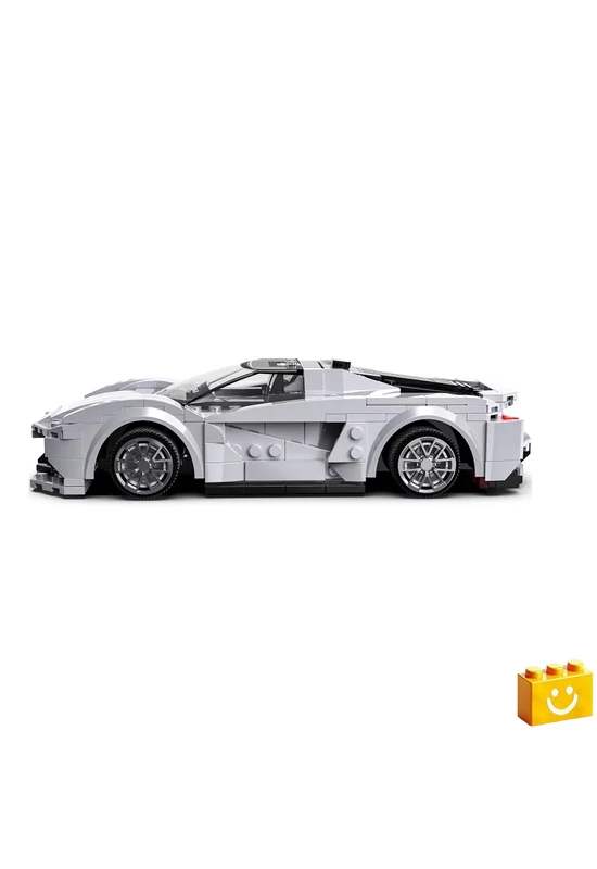 CaDA® C51071W - Távirányítós Lotus Evija versenyautó építőjáték - 100% kompatibilis minden más kedvelt márkával