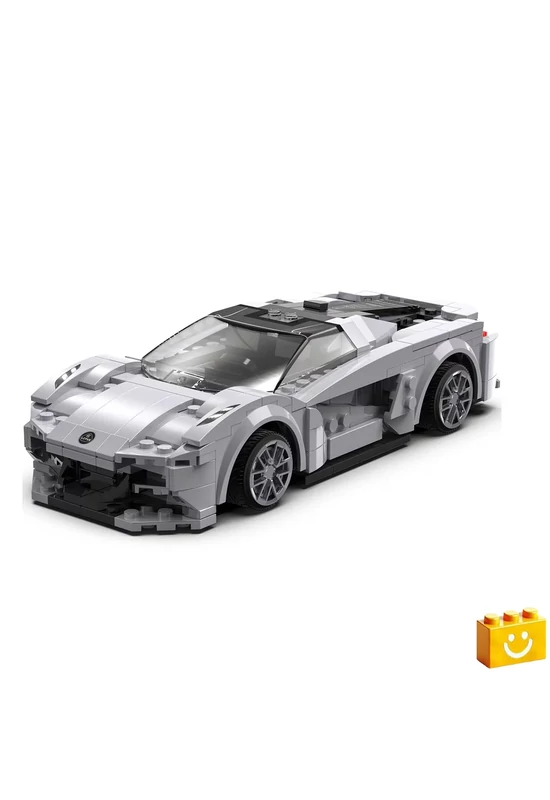 CaDA® C51071W - Távirányítós Lotus Evija versenyautó építőjáték - 100% kompatibilis minden más kedvelt márkával