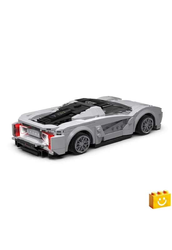 CaDA® C51071W - Távirányítós Lotus Evija versenyautó építőjáték - 100% kompatibilis minden más kedvelt márkával