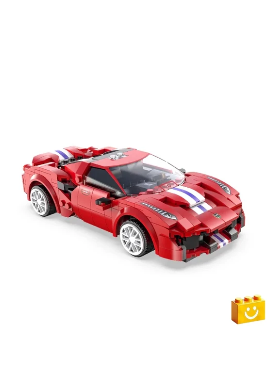 CaDA® C51072W - Távirányítós 488 Supercar építőjáték - 100% kompatibilis minden más kedvelt márkával