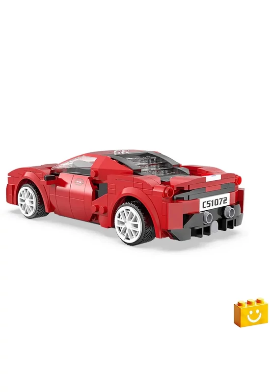 CaDA® C51072W - Távirányítós 488 Supercar építőjáték - 100% kompatibilis minden más kedvelt márkával