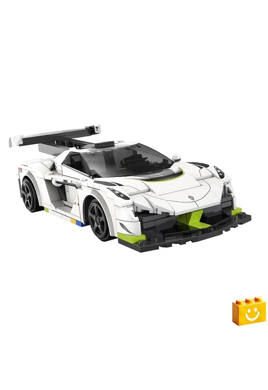 CaDA® C51083W - Távirányítós Fantasma versenyautó - 100% technic-kompatibilis építőjáték