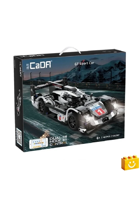CaDA® C51307W - Távirányítós GT Supercar - 100% technic-kompatibilis építőjáték