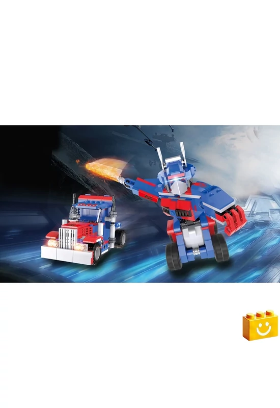 CaDA® C52019W - Transformers - Optimus 2 az 1-ben építőjáték - 100% kompatibilis minden más kedvelt márkával
