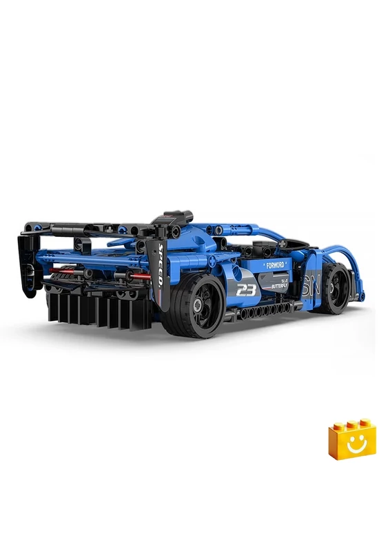 CaDA® C52023W - Shadow  kék sportkocsi - 100% technic-kompatibilis építőjáték
