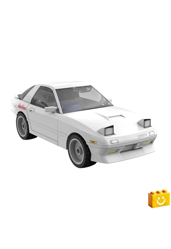 CaDA® C55016W - Initial-D Mazda RX7-FC3S sportautó építőjáték - 100% kompatibilis minden más kedvelt márkával