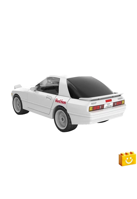 CaDA® C55016W - Initial-D Mazda RX7-FC3S sportautó építőjáték - 100% kompatibilis minden más kedvelt márkával