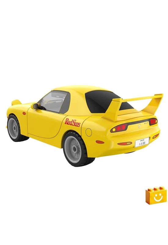 CaDA® C55017W - Initial-D Mazda RX7-FD3S sportautó építőjáték - 100% kompatibilis minden más kedvelt márkával