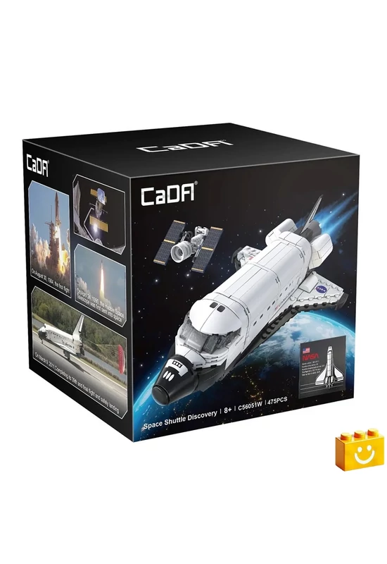 CaDA® C56051W - Discovery Űrsikló építőjáték - 100% kompatibilis minden más kedvelt márkával