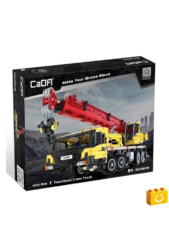 CaDA® C61081W - Autódaru - 100% technic-kompatibilis építőjáték