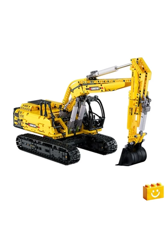 CaDA® C61082W - Kotrógép - Exkavátor - 100% technic-kompatibilis építőjáték