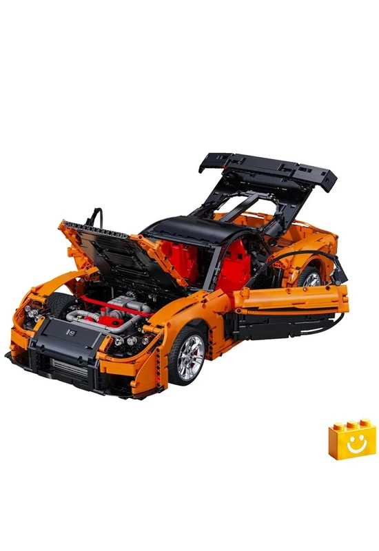 CaDA® C61502W - Távirányítós Mazda RX-7 sportkocsi - 100% technic-kompatibilis építőjáték