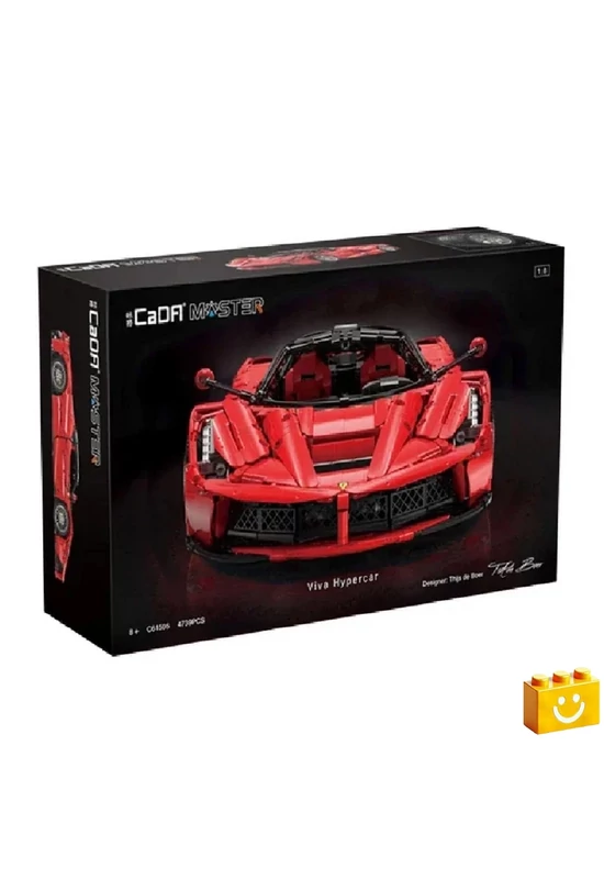 CaDA® C61505W - Viva Hypercar - 100% technic-kompatibilis építőjáték