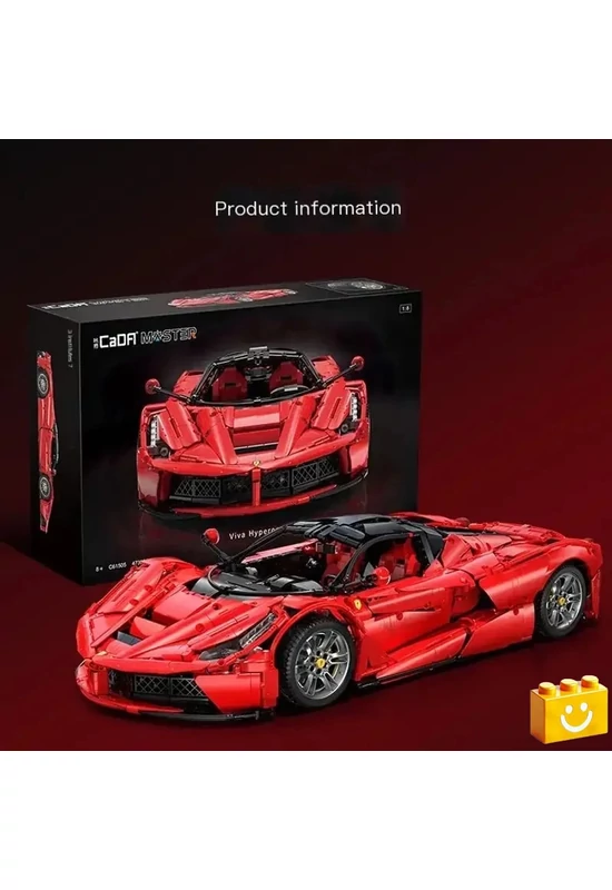 CaDA® C61505W - Viva Hypercar - 100% technic-kompatibilis építőjáték