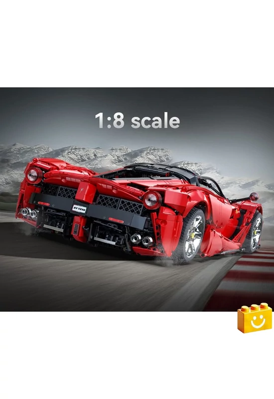 CaDA® C61505W - Viva Hypercar - 100% technic-kompatibilis építőjáték