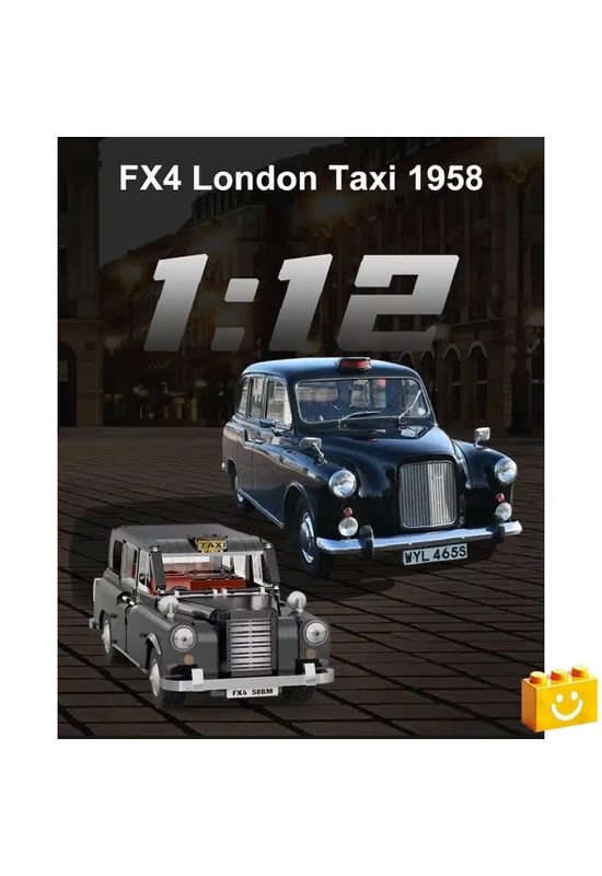 CaDA® C62004W - LEVC London Taxi - 100% technic-kompatibilis építőjáték