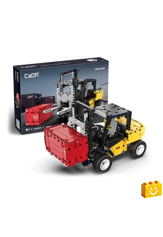 CaDA® C65002W - Targonca - 100% technic-kompatibilis építőjáték