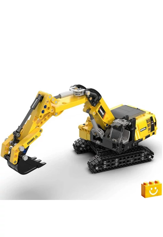 CaDA® C65003W - Markológép -Exkavátor - 100% technic-kompatibilis építőjáték