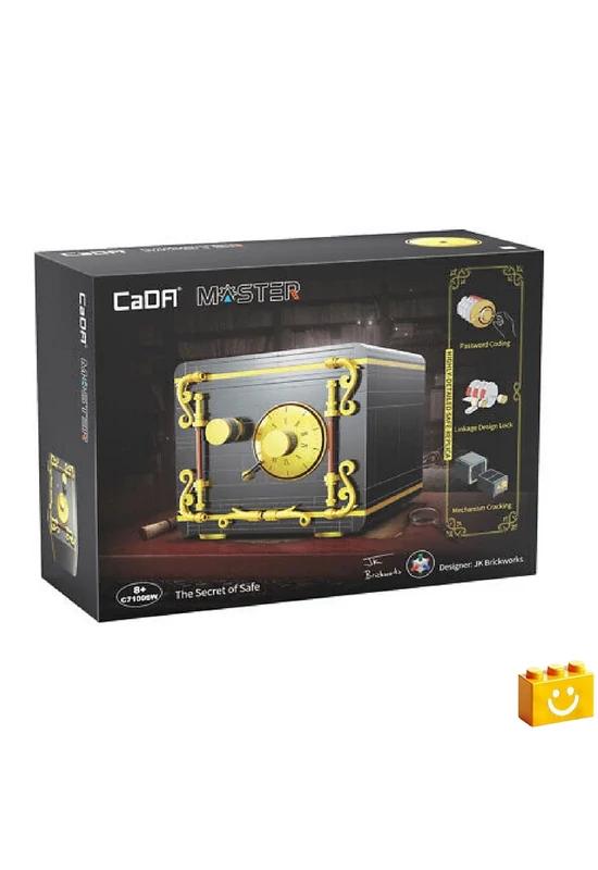 CaDA® C71006W - A Széf Titka - 100% technic-kompatibilis építőjáték