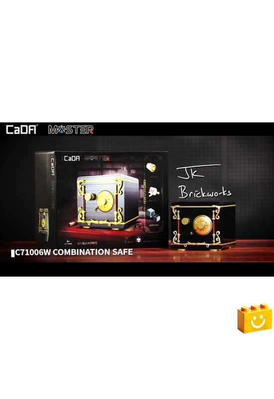 CaDA® C71006W - A Széf Titka - 100% technic-kompatibilis építőjáték