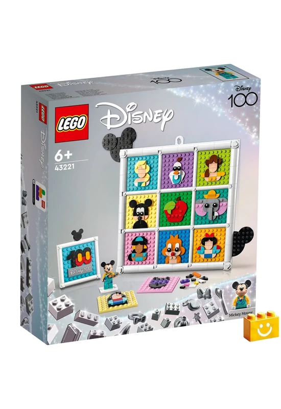 LEGO® Disney 43221 A Disney animációs ikonjainak 100 éve
