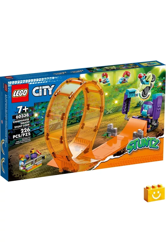 LEGO® City 60338 Csimpánzos zúzós kaszkadőr hurok