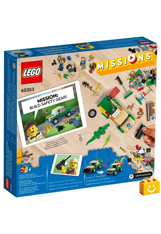 LEGO® City 60353 Vadállat mentő küldetések