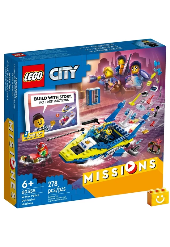 LEGO® City 60355 Vízirendőrség nyomozói küldetés