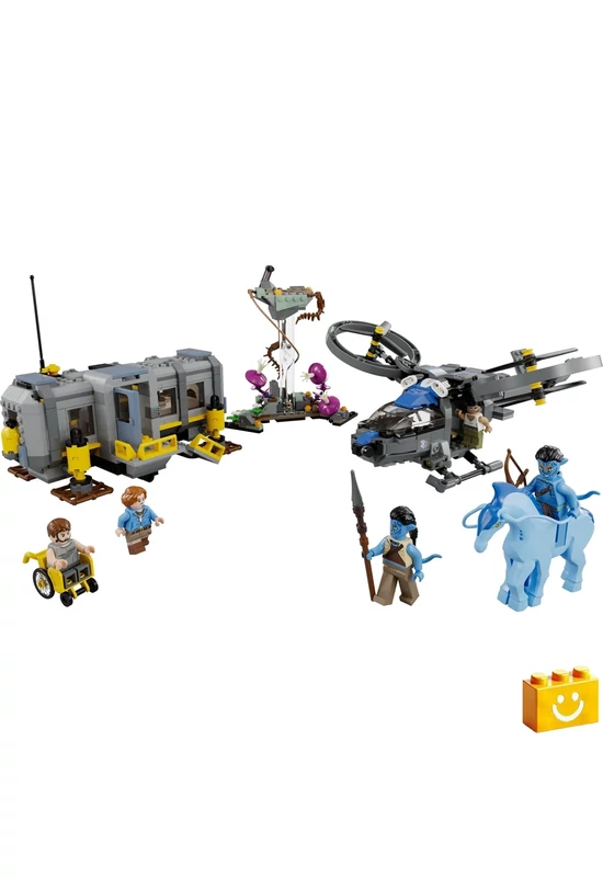 LEGO® Avatar 75573 Lebegő sziklák: 26-os helyszín és RDA Samson