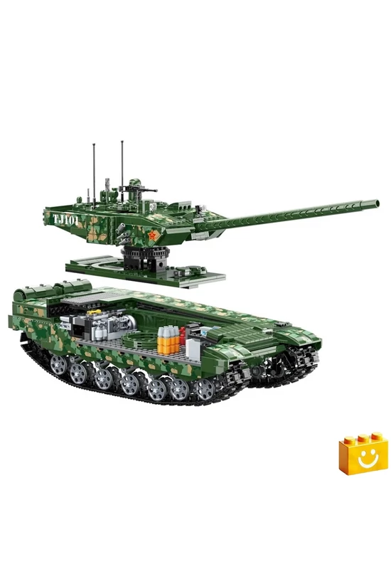 QMAN® 23014 - 99A harckocsi - 100% technic-kompatibilis építőjáték