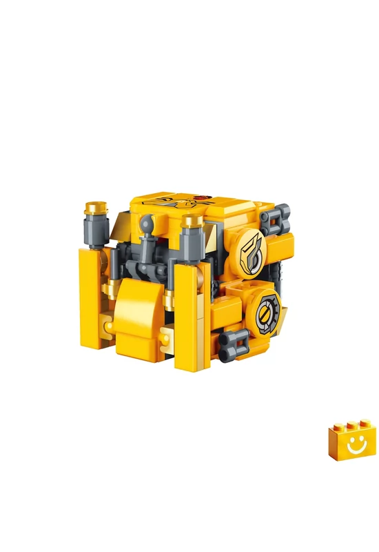 QMAN® 41213 - Csodakocka - Lézerágyús Gepárd építőjáték - 100% kompatibilis minden más kedvelt márkával