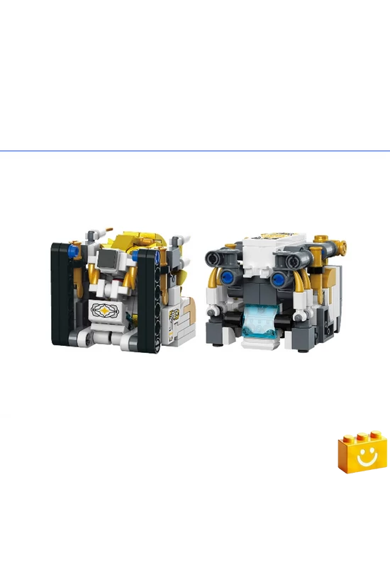 QMAN® 41224 - Csodakocka - Szent oroszlán építőjáték - 100% kompatibilis minden más kedvelt márkával