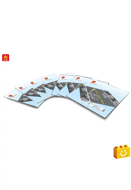 WANGE® 8810 | építőjáték alaplap - 100% kompatibilis minden más kedvelt márkával | 32x32 - egyenes út