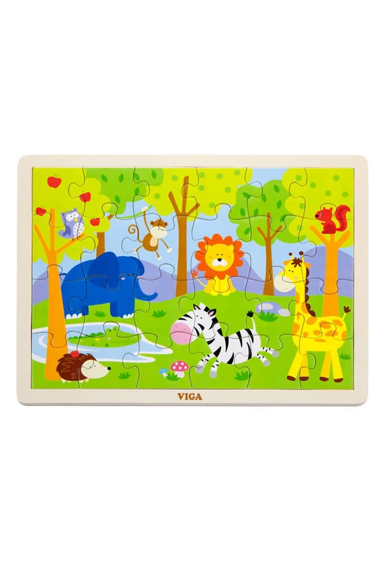Puzzle 24 db-os (vadállatos)