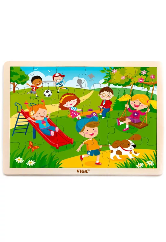 Puzzle 4 évszak, 24 db-os (tavasz)