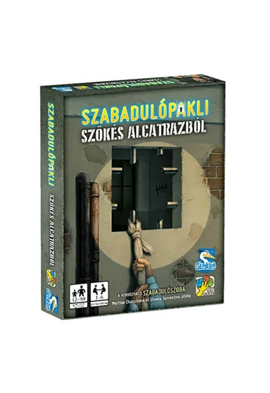 Szabadulópakli -Szökés Alcatrazból- logikai kártyajáték