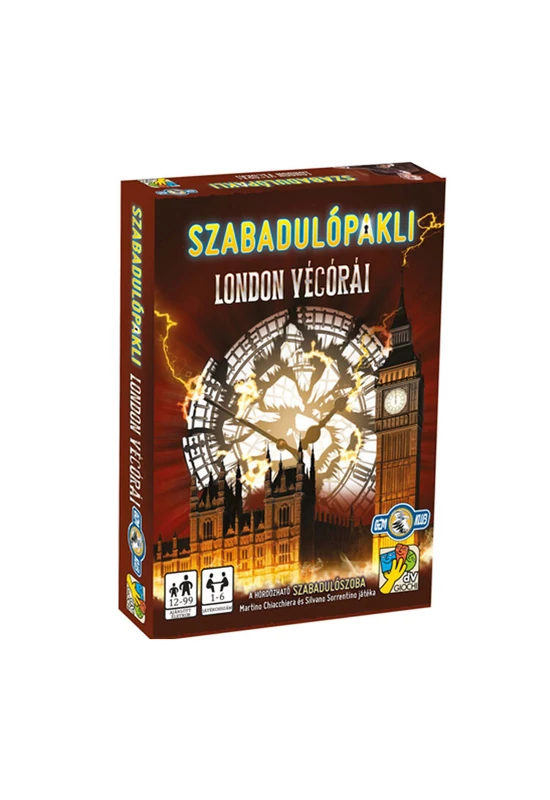 Szabadulópakli London végórái- logikai kártyajáték