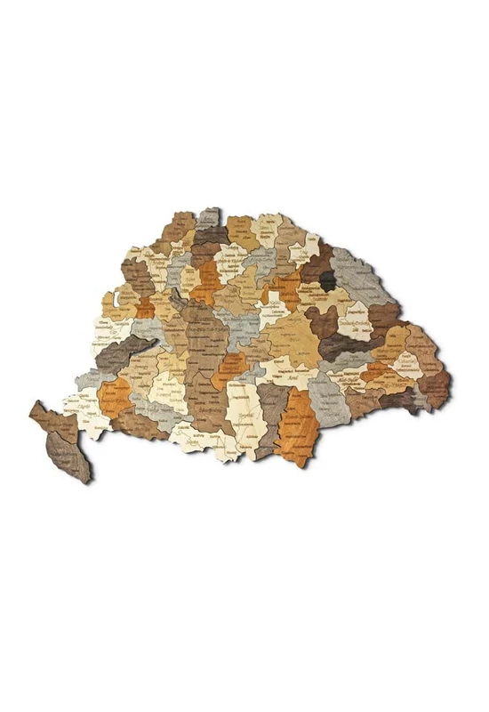 Fa Nagy-Magyarország térkép kirakó (150x100 cm)