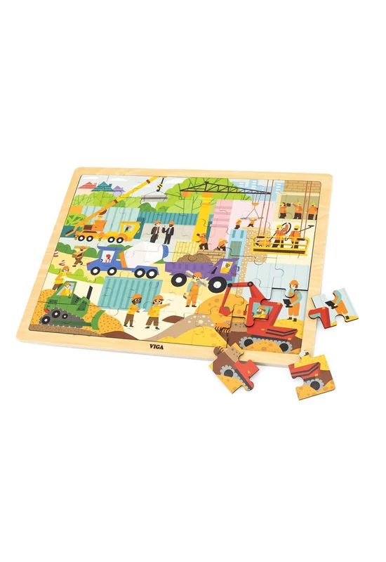 48 db-os puzzle - munkagépek
