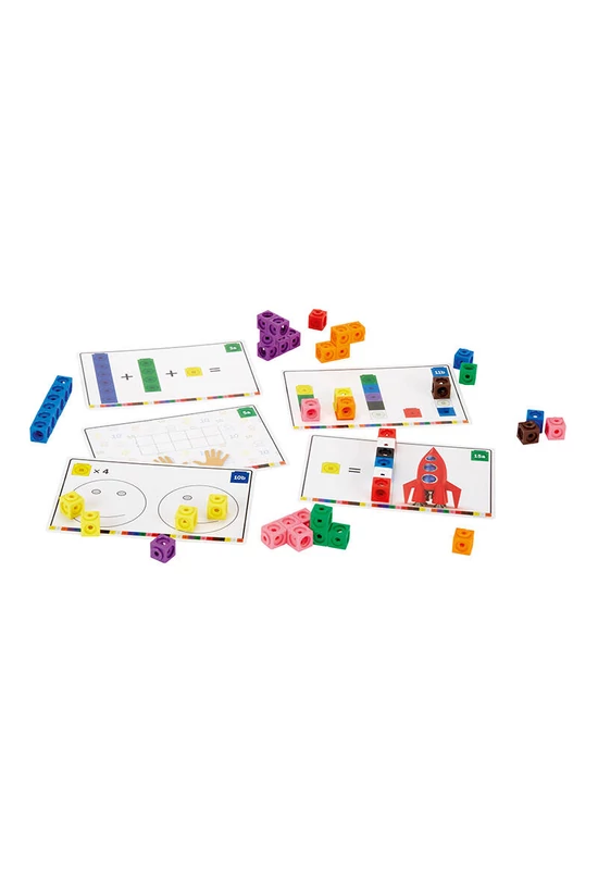Learning Resources LSP 4286-UK MathLink Cubes oktató készlet