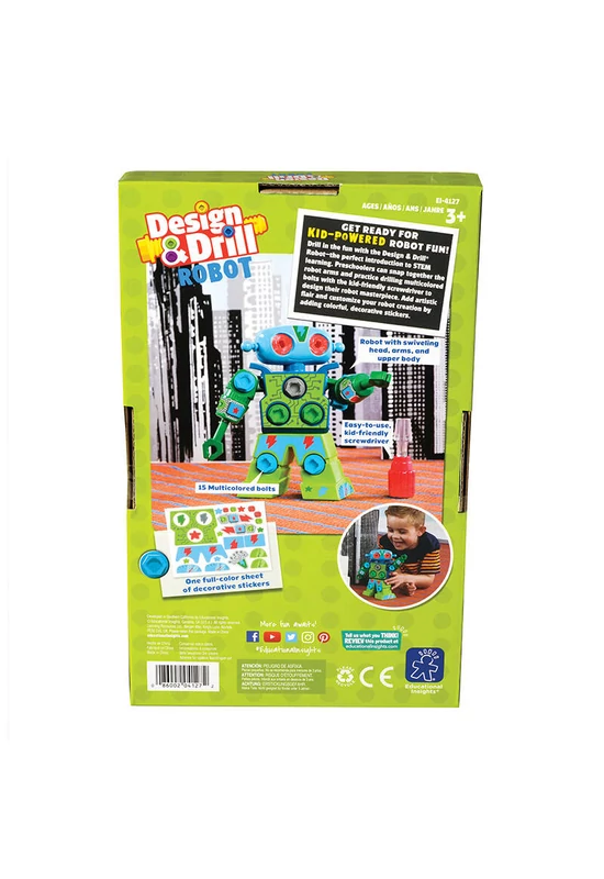 Learning Resources EI-4127 Design & Drill Robot készlet