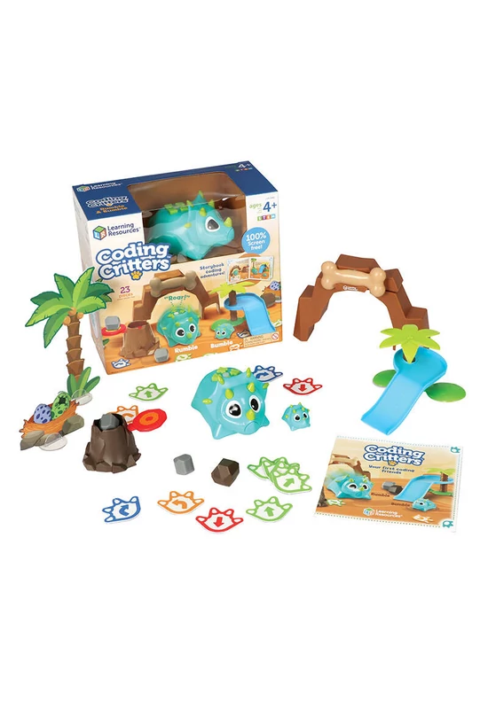 Learning Resources LER 3082 Coding Critters Rumble & Bumble készlet
