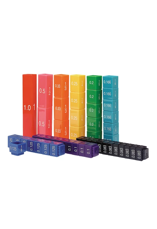 Learning Resources LER 2509 Fraction Tower oktató készlet