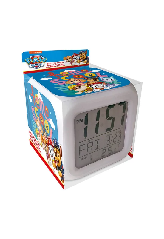 Digital clock with alarm Paw Patrol KiDS Licensing