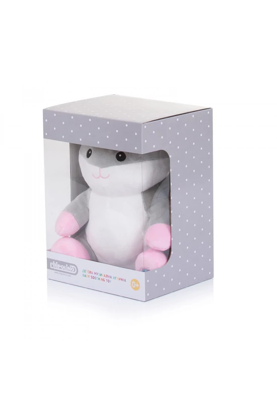 Chipolino Zenélő, világító plüss játék - Bunny