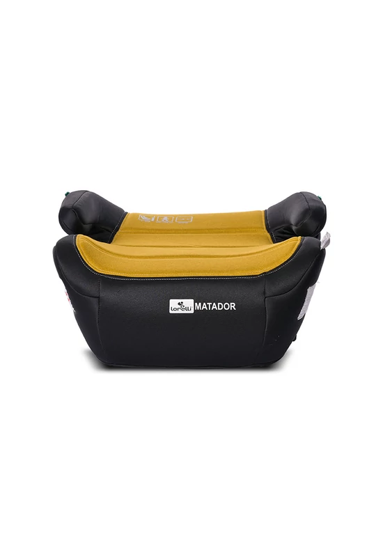 Lorelli Matador autós ülésmagasító Isofix 125-150cm - Lemon Curry
